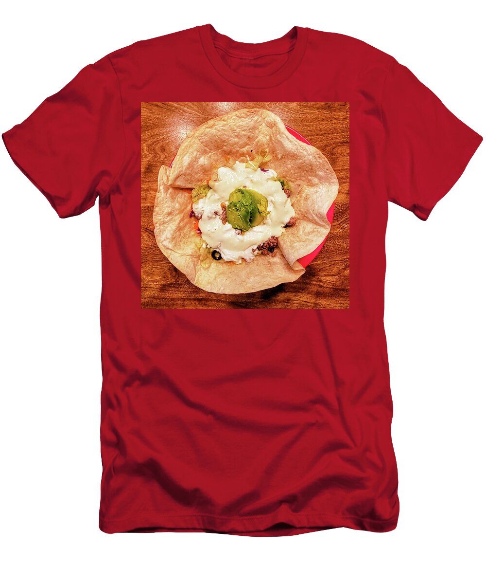 Delicious Burrito Bowl with Guacamole Elaine Sieredzinski T-Shirt