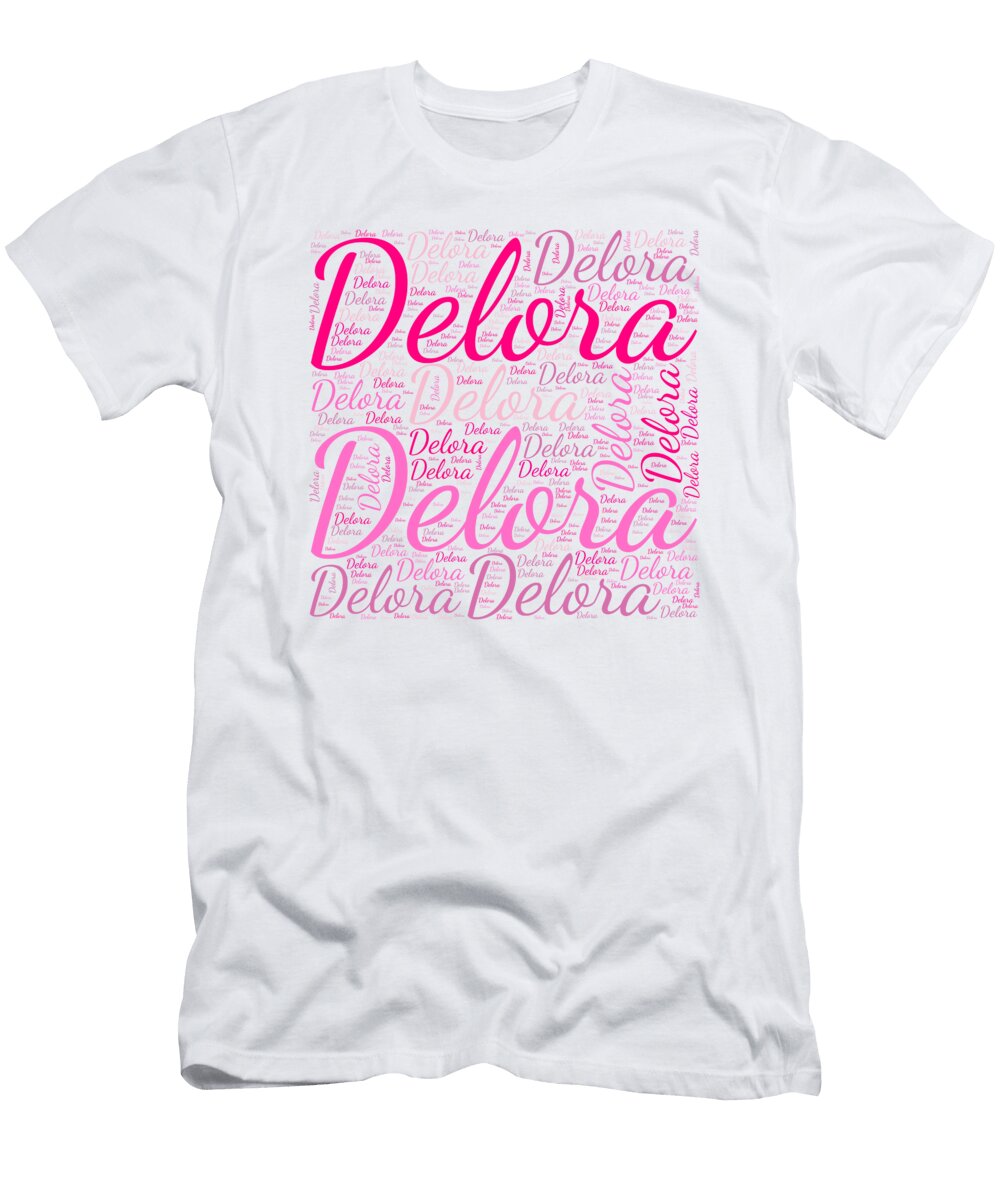 Delora Names Without Frontiers Vidddie Publyshd T-Shirt