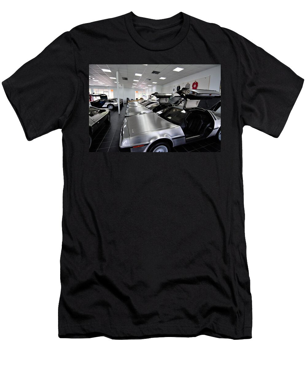 Delorean Showroom Don Columbus T-Shirt