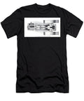 Demonstrating 1917 Steam Engine Internal Mechanics Diagram As6 Historic Illustrations T-Shirt