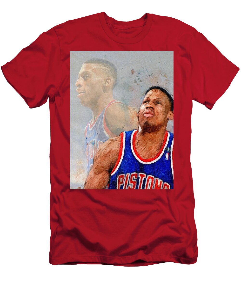 Dennis Rodman the Worm Piston John Farr T-Shirt