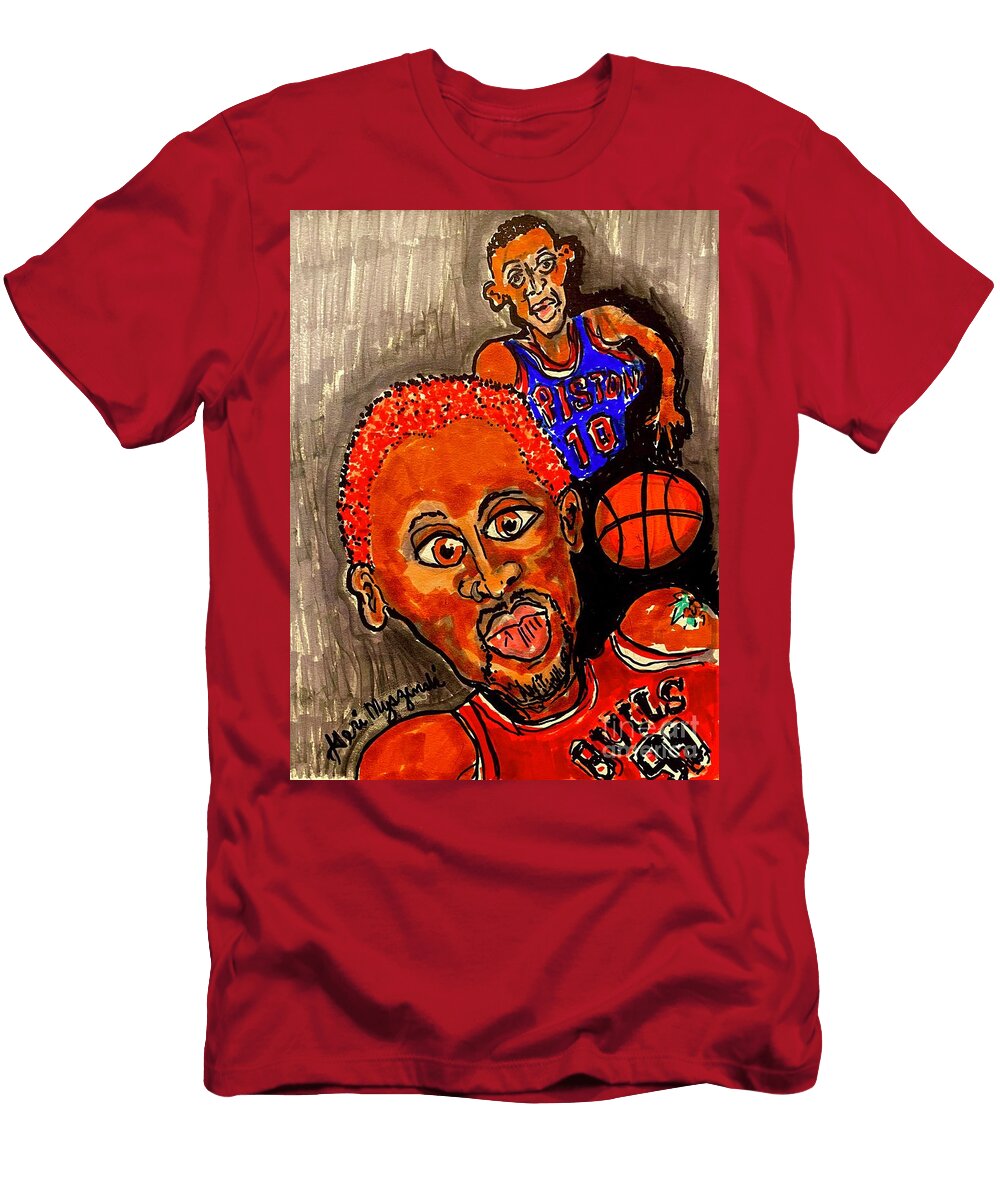 Dennis the Worm Rodman Geraldine Myszenski T-Shirt