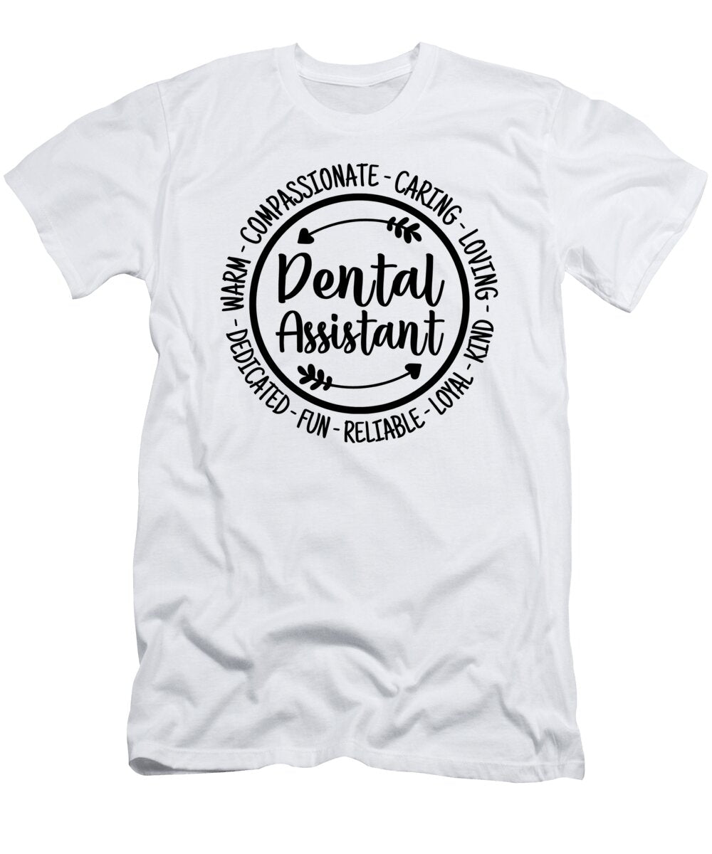 Dental Assistant Dentist Hygienist Dentistry Appreciation Jensen Cena T-Shirt