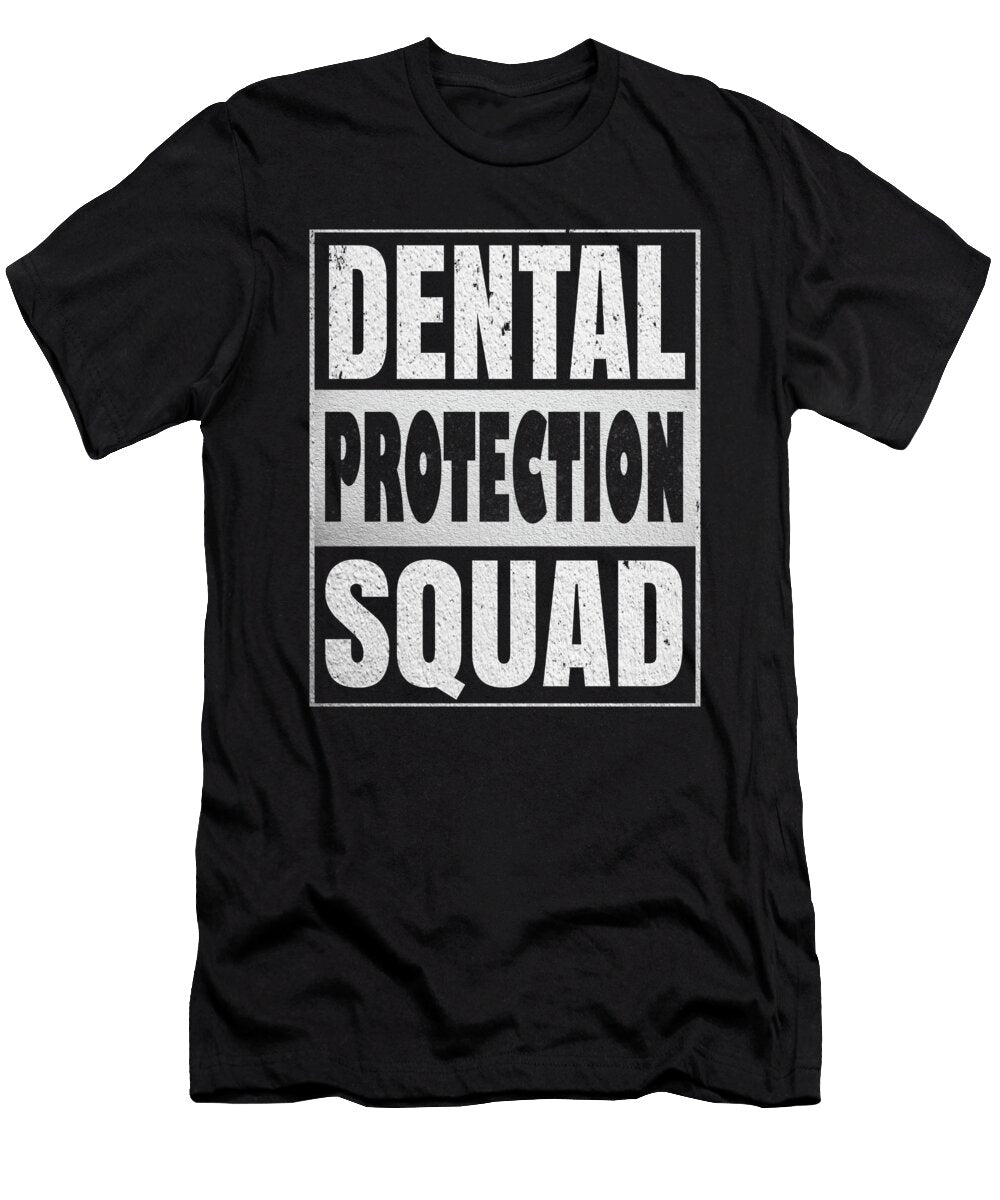 Dental Protection Squad Cute Dentist Gift Product Art Grabitees T-Shirt