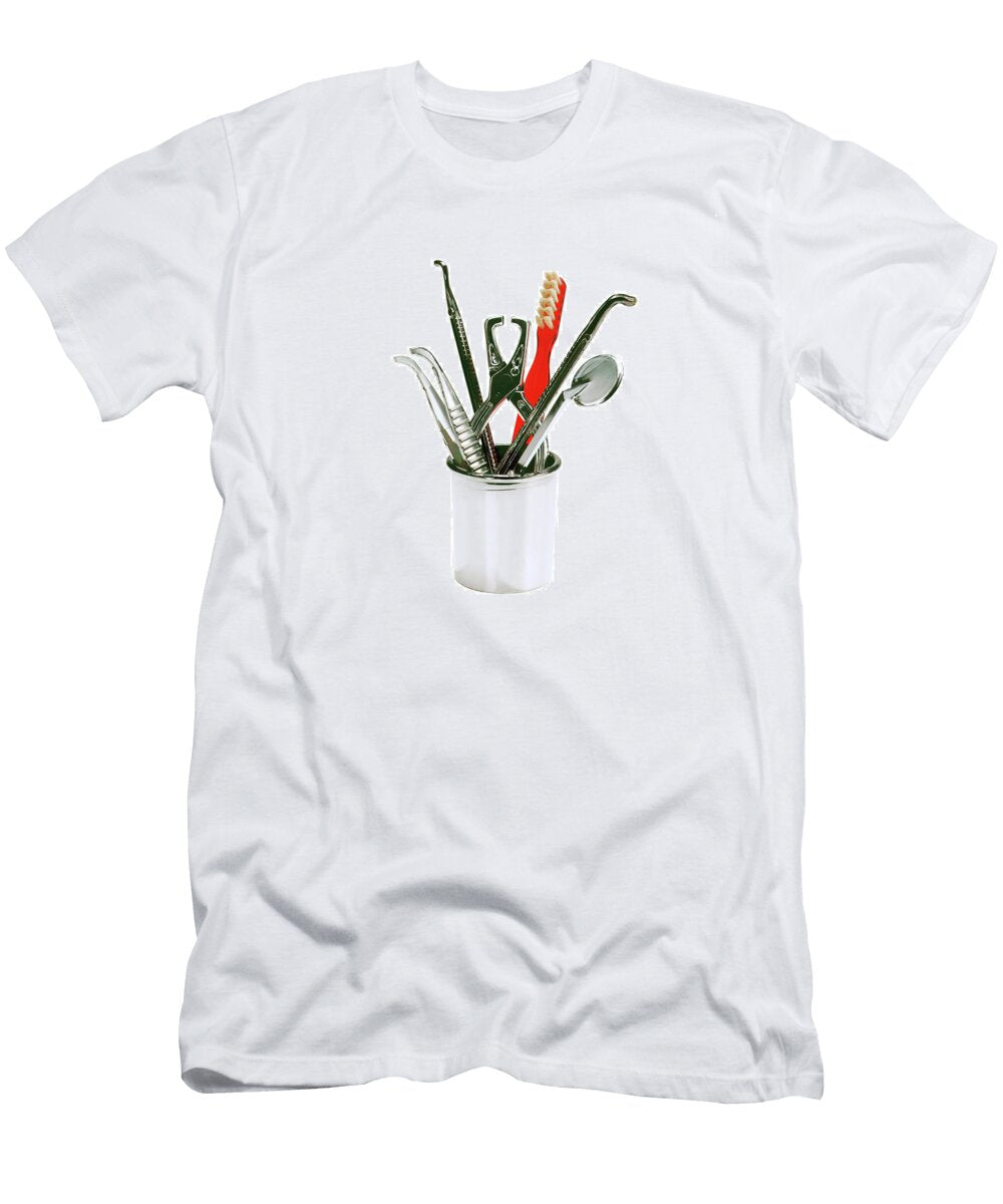 Dental Tools in Cup Csa Images T-Shirt