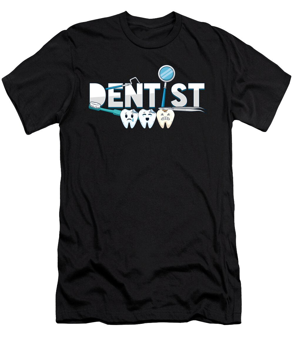 Dentist Dental Teeth Doctor Tooth Medical Gift Thomas Larch T-Shirt