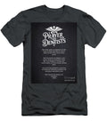 Dentist Prayer Charcoal Aged Pixel T-Shirt