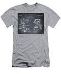 Dentists Chair Patent 1892 in Chalk Bill Cannon T-Shirt