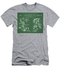 Dentists Chair Patent 1892 in Green Bill Cannon T-Shirt