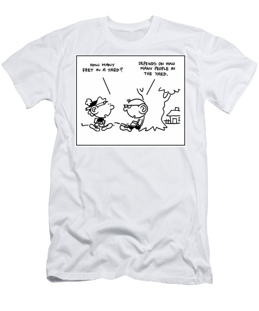 Depends on How Many People in the Yard Mike Flanagan T-Shirt