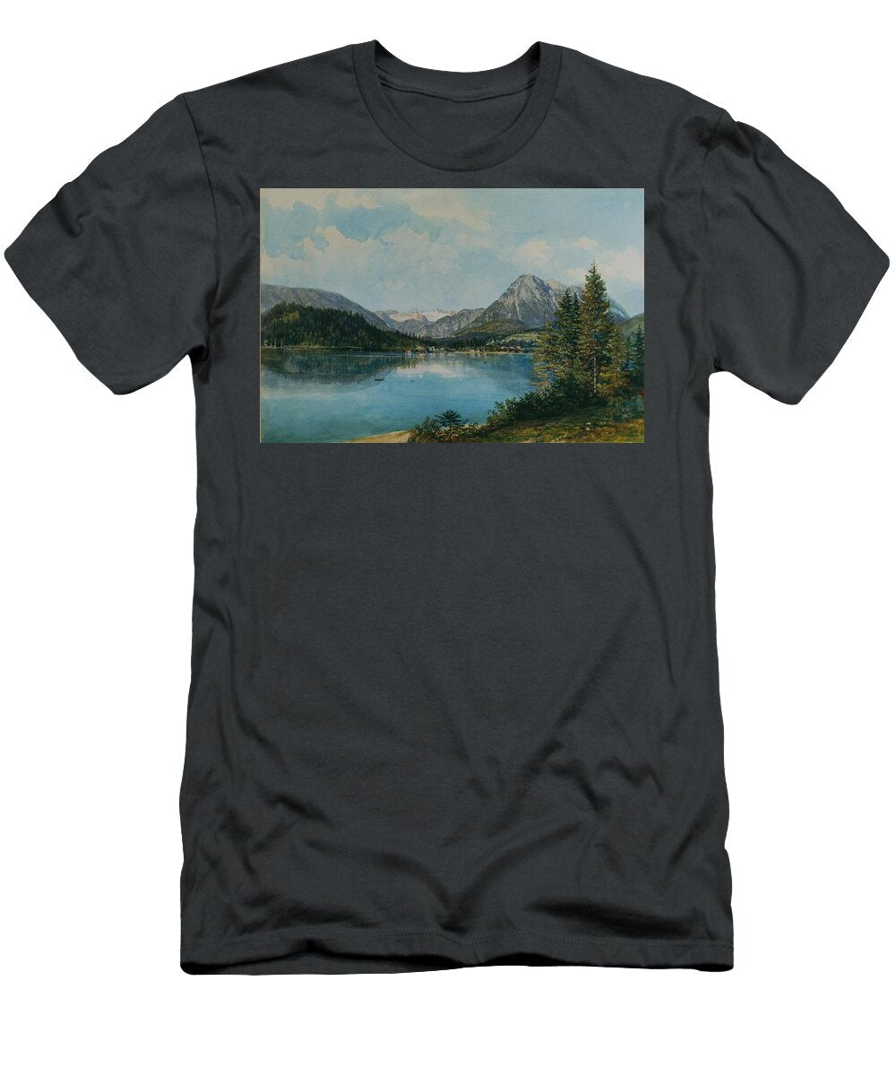Der Altausseersee Mit Dem Dachstein Thomas Ender Austrian T-Shirt