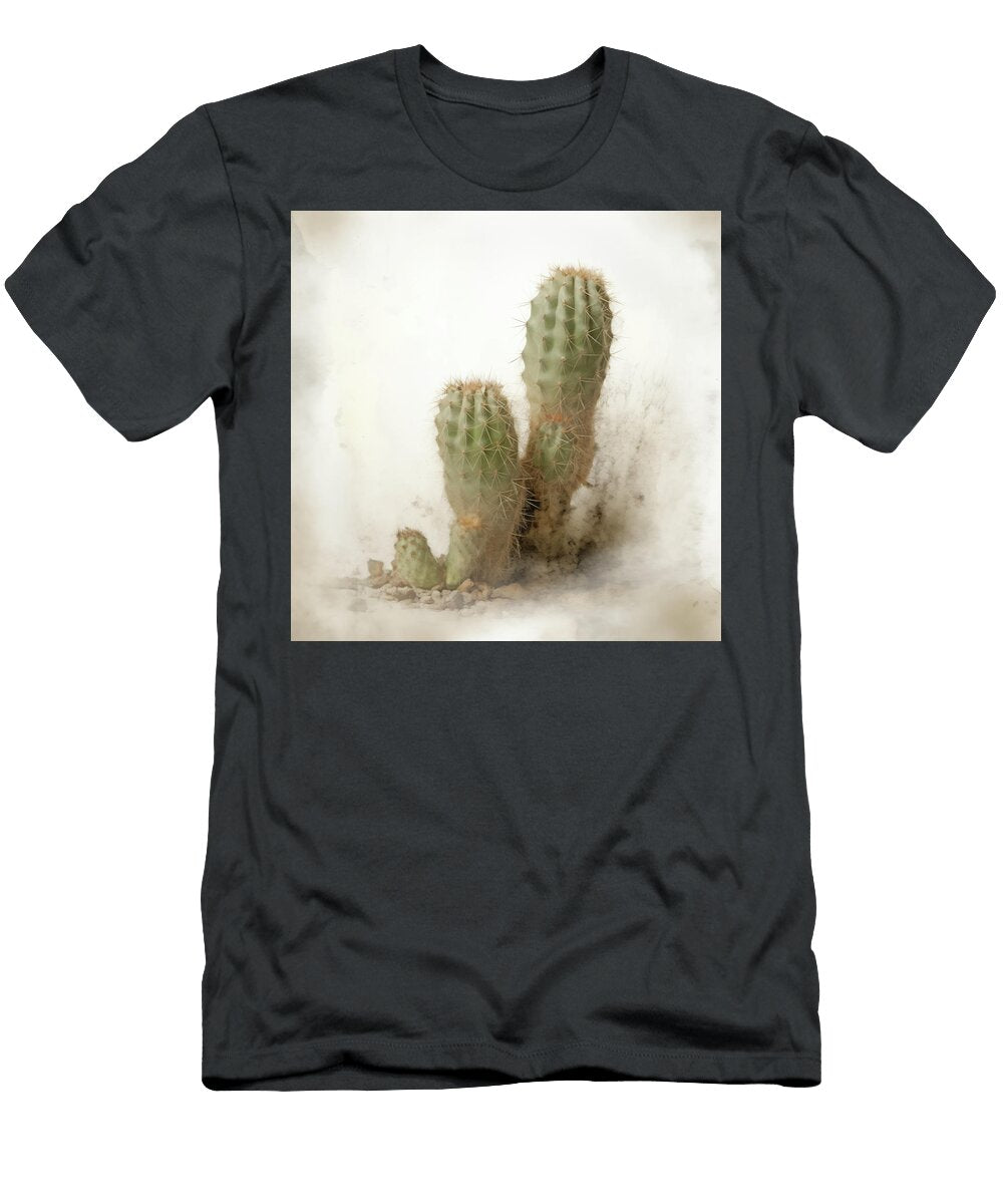 Desert Cactus and Small Rocks Yo Pedro T-Shirt