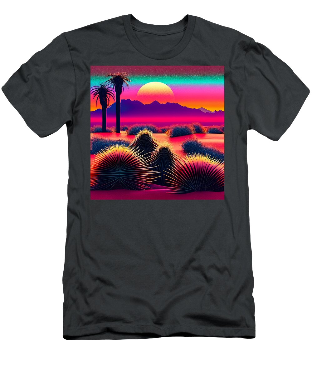 Desert Sunset Peter Tinker T-Shirt