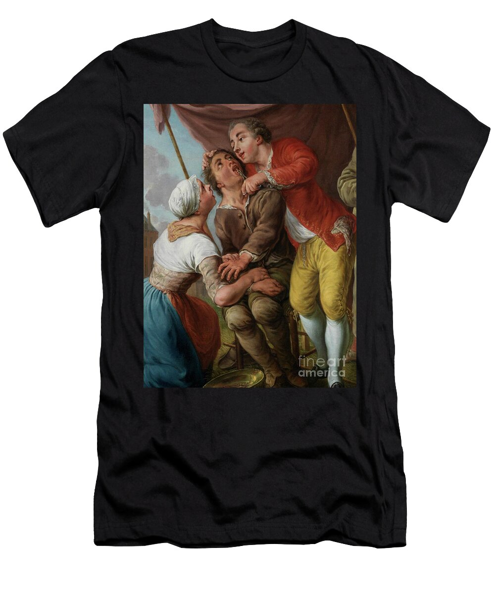 Detail of the Dentist Bellavita Jan Anton Garemyn T-Shirt