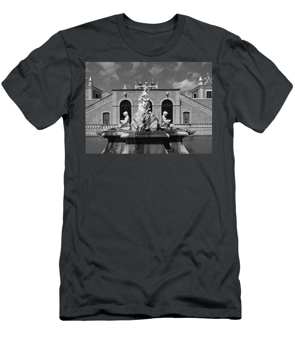 Details of One of the Many Highly Decorated Statues and Fountains At the Estoi Palace Jules Walters T-Shirt