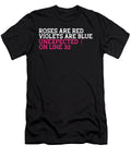 Developer Roses Are Red Violets Are Blue Unexpected Raphaelartdesign T-Shirt