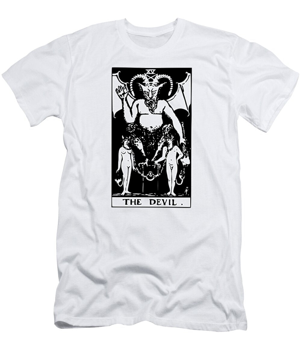 Devil Tarot Card Tom Hill T-Shirt