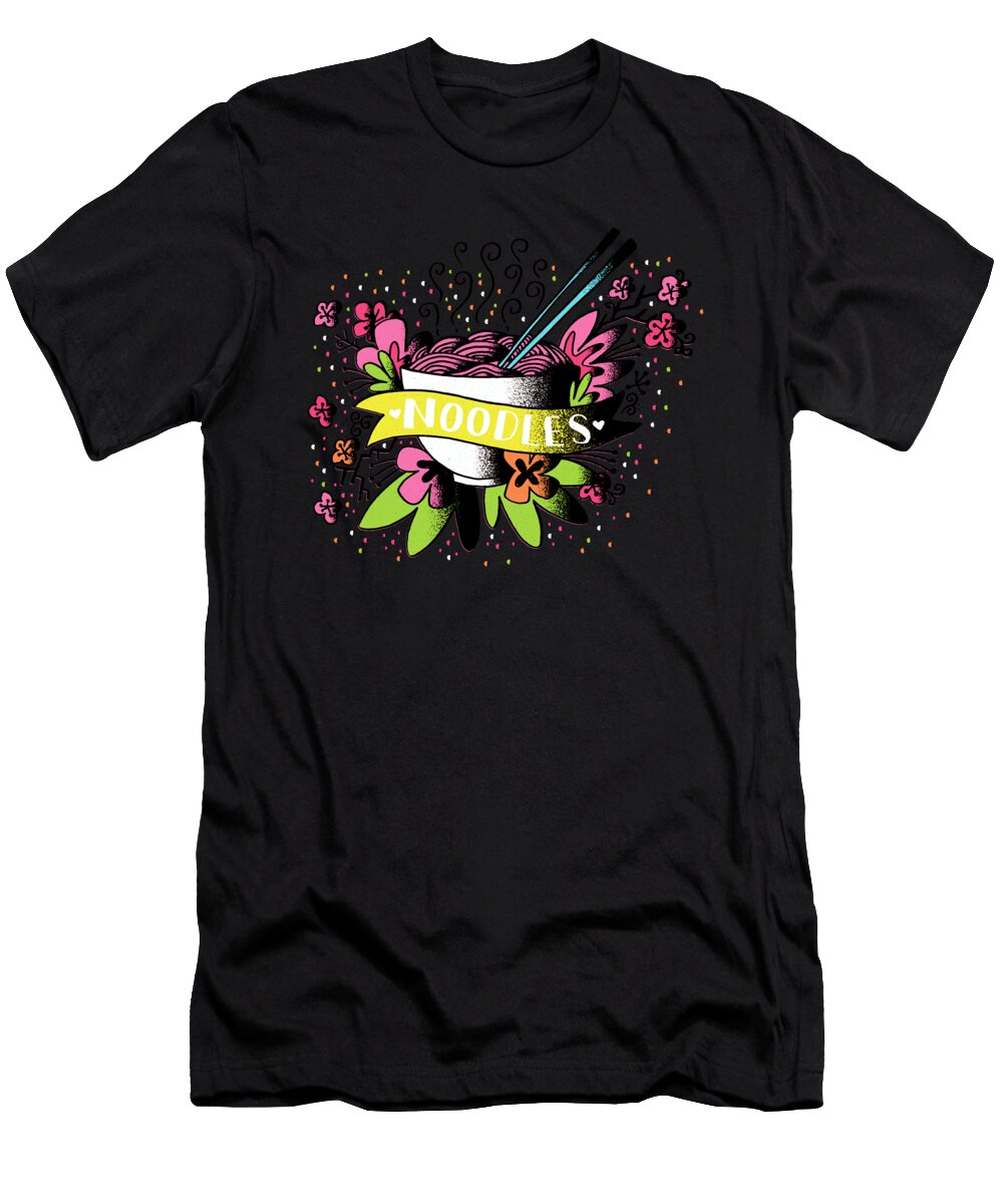Dia De Los Noodles Flippin Sweet Gear T-Shirt