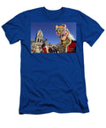 Diablada Dancer and San Francisco Church James Brunker T-Shirt