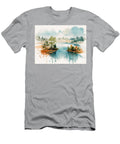 Diablo Lake Aerial View Diablo Lake Aerial View USA Landscape 3 Lisa Sandra T-Shirt