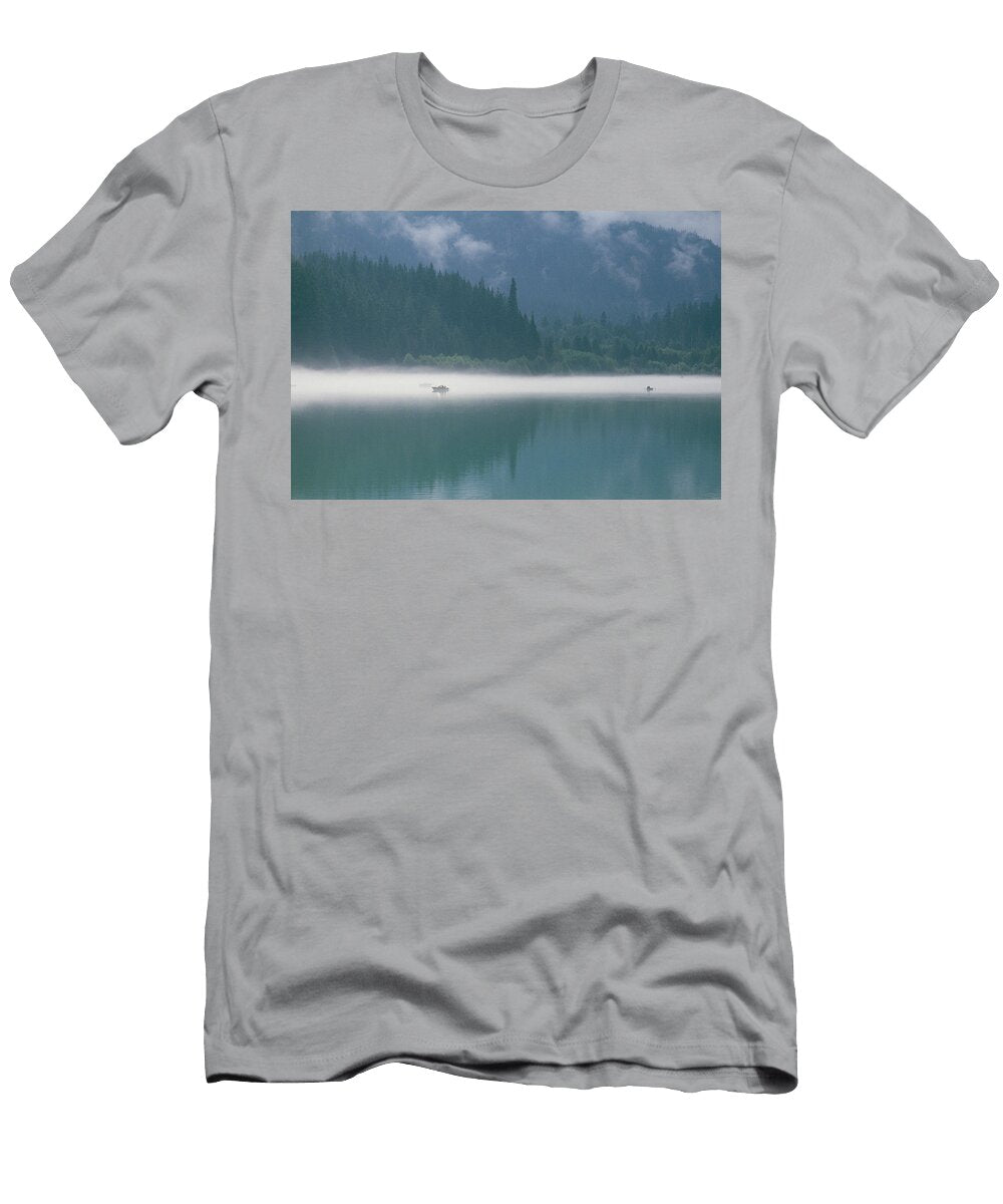 Diablo Lake Fog 2 Bob Neiman T-Shirt