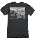 Diablo Lake in Black and White North Cascades Wall Art Sun D Studio T-Shirt