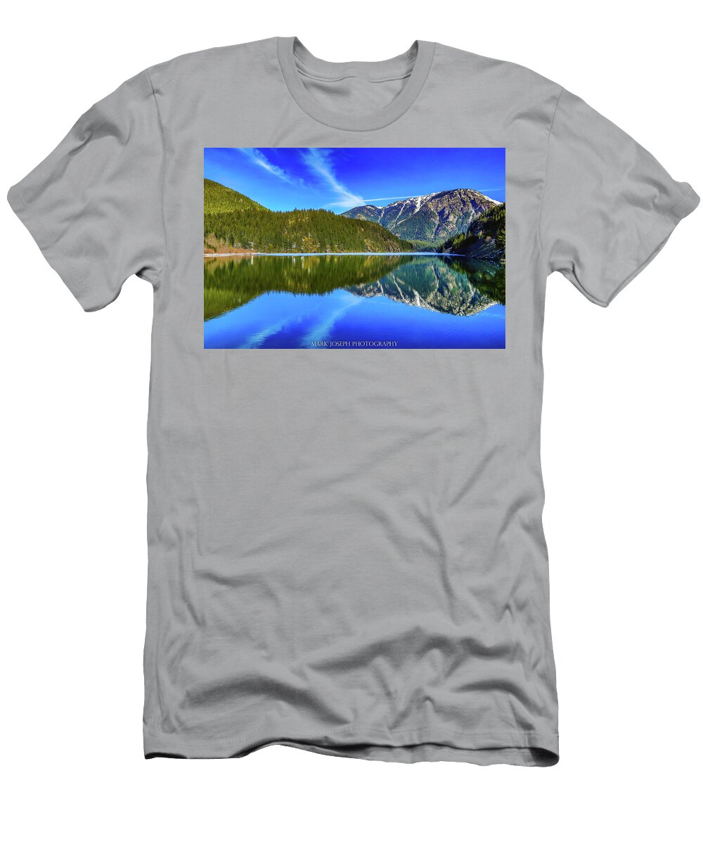 Diablo Lake Reflection Mark Joseph T-Shirt