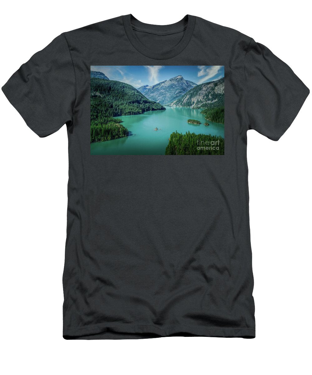 Diablo Lake Turquoise Waters North Cascades N Peggy Swords T-Shirt