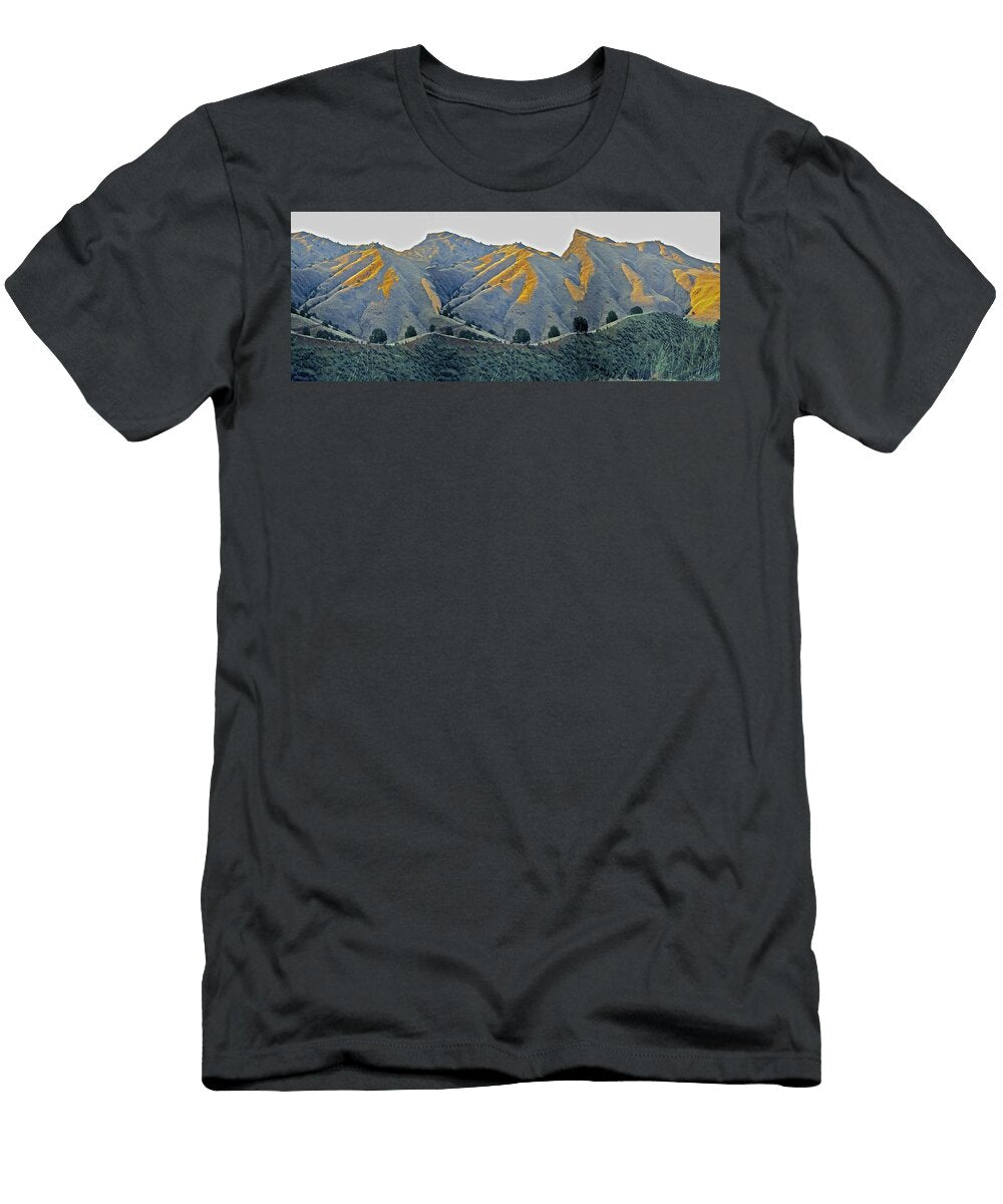 Diablo Mountains San Luis Reservoir 2 Sc Heffner T-Shirt