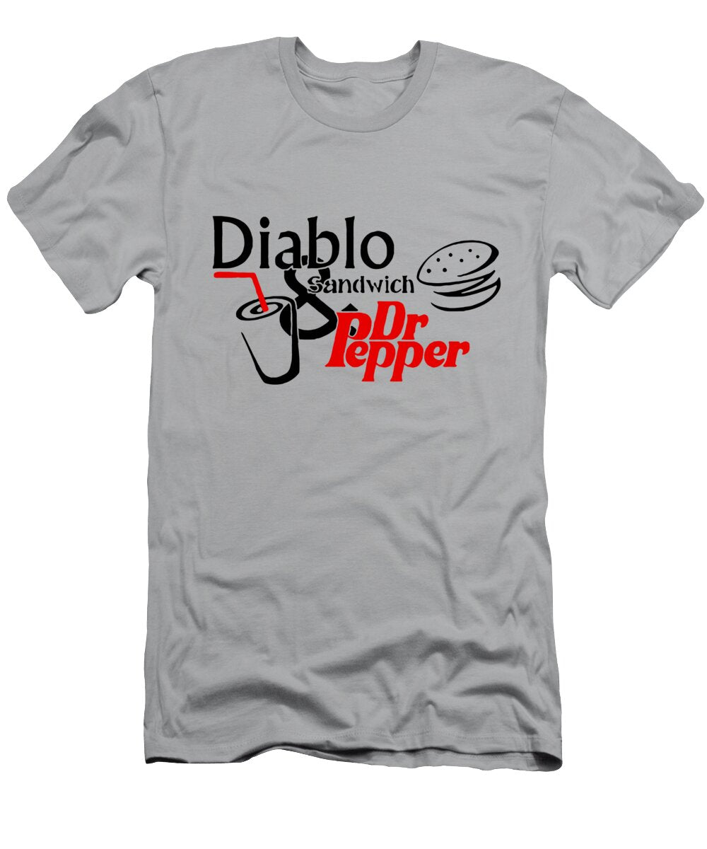 Diablo Sandwich and a Dr Pepper Charlotte C Johns T-Shirt