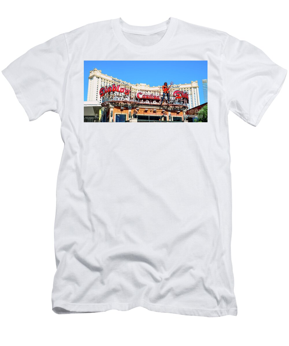 Diablos Cantina and Monte Carlo Casino 2 to 1 Ratio Aloha Art T-Shirt