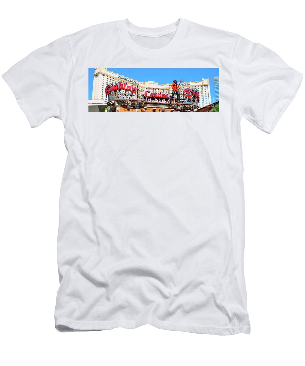 Diablos Cantina and Monte Carlo Casino 3 to 1 Ratio Aloha Art T-Shirt