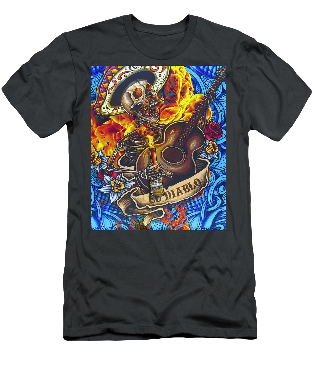 Diablos Cantina At the Mirage 2 Ricky Barnard T-Shirt
