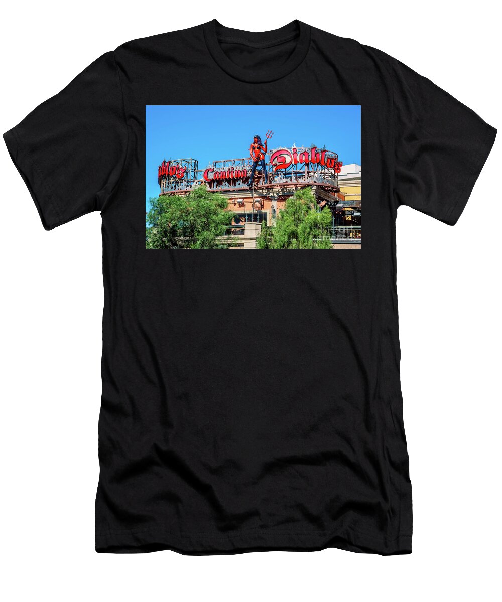 Diablos Cantina From North East Aloha Art T-Shirt