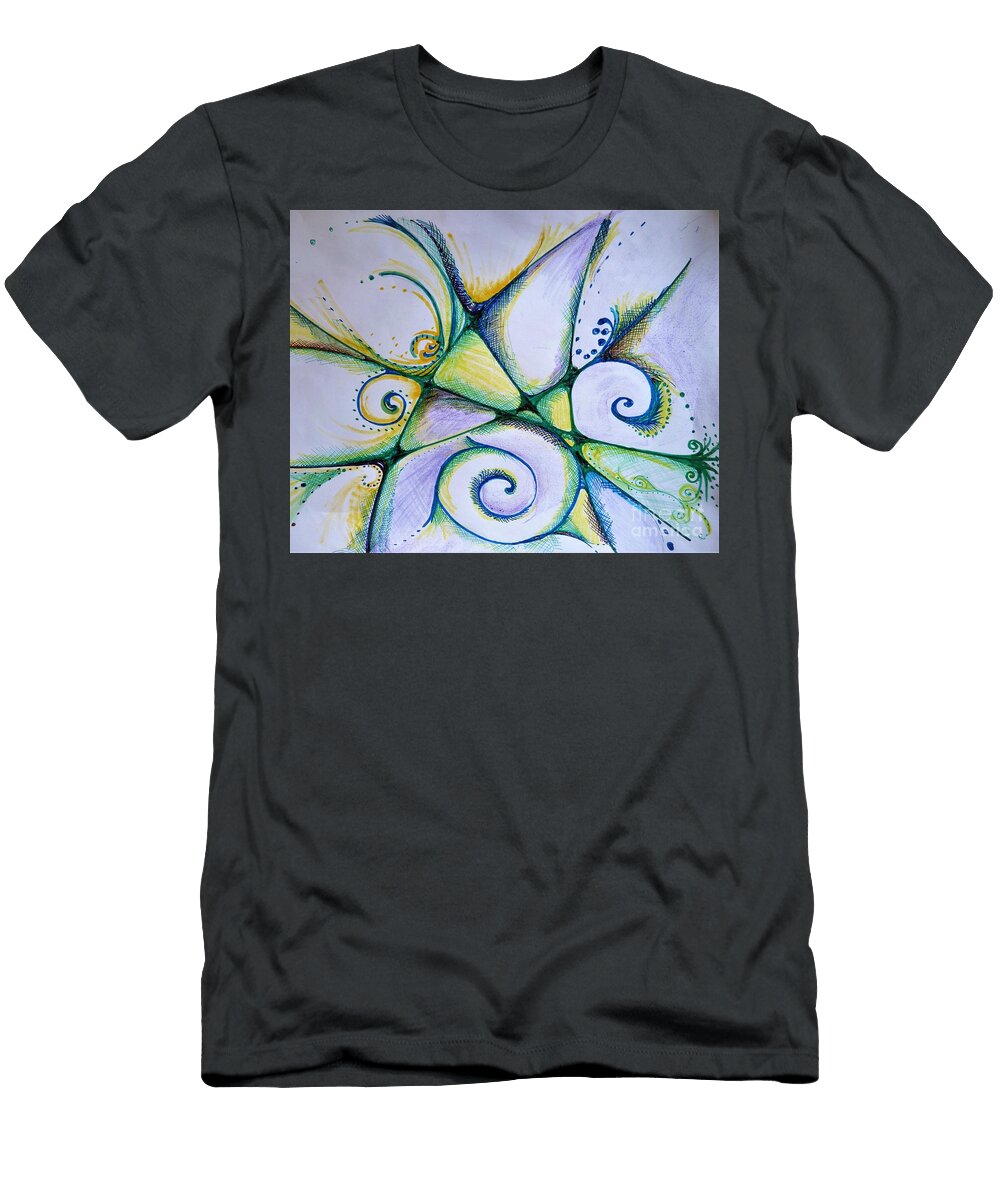 Diamond Ring Cat Pancake T-Shirt