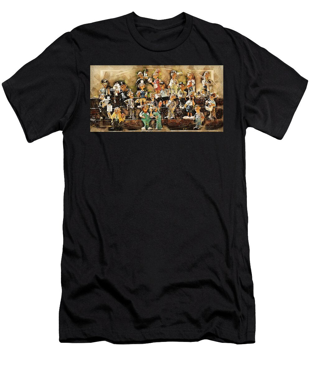 Different Walks of Life Ronald Bolokofsky T-Shirt