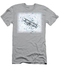 Digitally Enhanced Image of a Biplane J2 Humorous Quotes T-Shirt