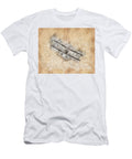 Digitally Enhanced Image of a Biplane J5 Humorous Quotes T-Shirt