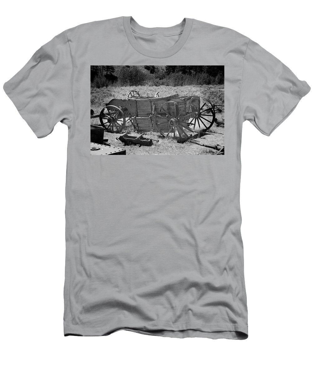 Dilapidated Freight Wagon Douglas Barnett T-Shirt
