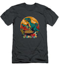 Dinosaur and Noodles Aesha Mohamed T-Shirt
