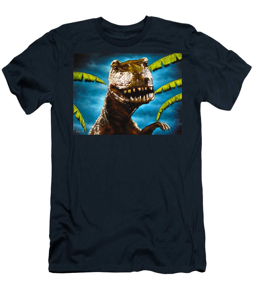 Dinosaur From the Land of the Lost Ver 32 Jorge Terrones T-Shirt