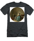 Dirck Hals Haarlem 1591 1656 a Mother Searching Her Children for Nits a Child Stoking a Fire to the Artistic Rifki T-Shirt