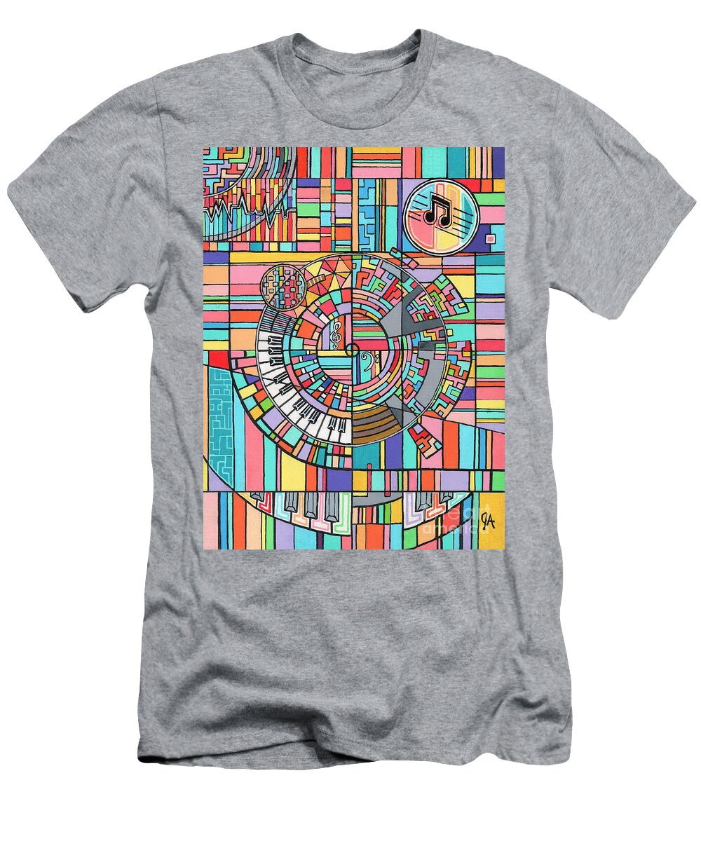 Disco Keys Jeremy Aiyadurai T-Shirt