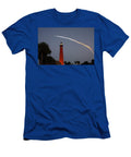 Discovery Booster Separation Over Ponce Inlet Lighthouse Paul Rebmann T-Shirt