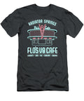 Disney Pixar Cars Flos V8 Cafe Poster Graphic Oliwer Lilith T-Shirt