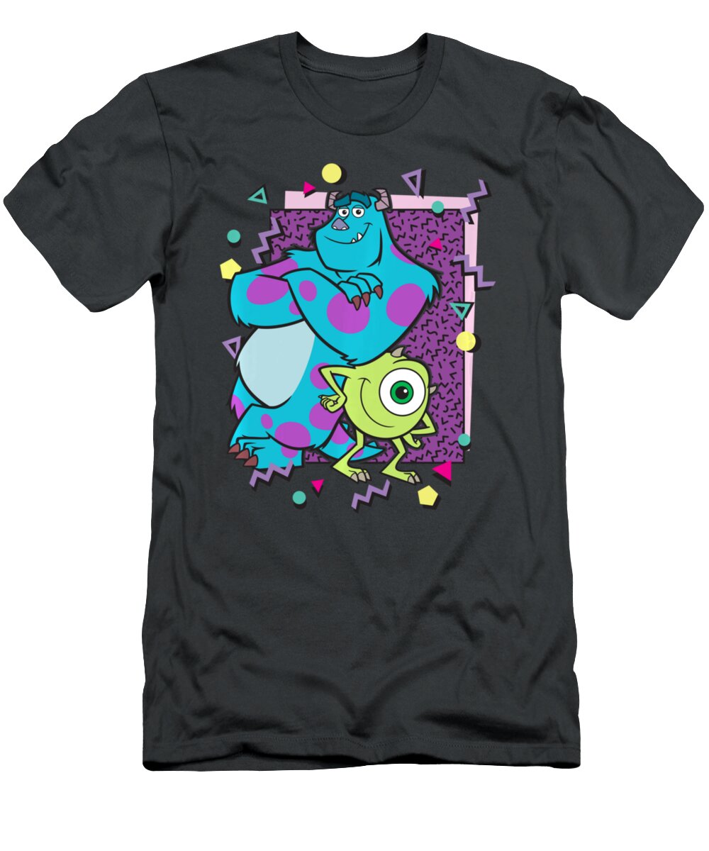 Disney Pixar Monsters Inc Sulley and Mike 90s Retro Tran Lieu Ly T-Shirt