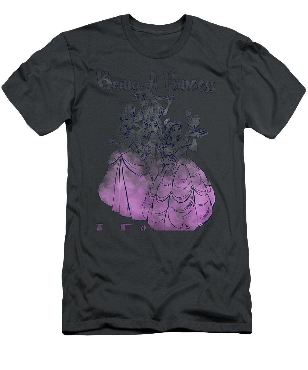 Disney Princess Group Shot Being a Princess Is Exhausting Balduu Jolie T-Shirt