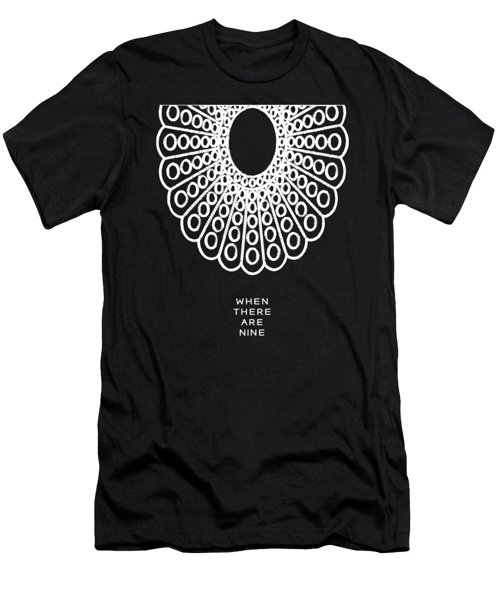 Dissent Collar Ruth Bader Ginsburg Rbg Poster Svitlana Ostrovska and Olena Mishina T-Shirt