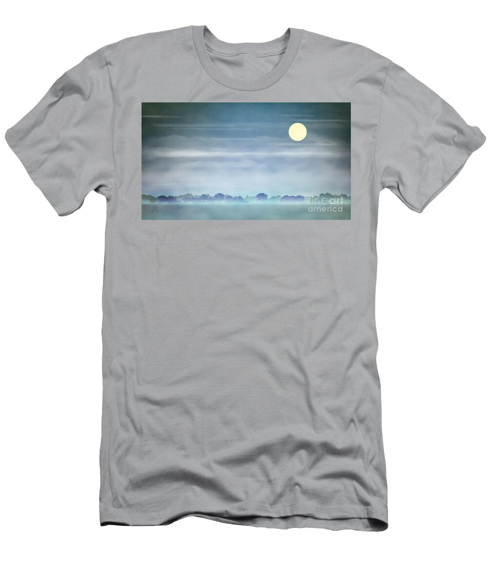 Distant Blue Haze Bedros Awak T-Shirt