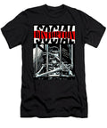 Distortion in Jail 90s Style Faded Look Fan Design Kirk Selby T-Shirt
